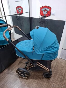 Kočárek Cybex Priam korbička + sporťák + podvozek/rám - 2