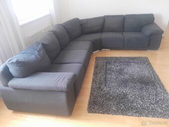 Prodám sedací soupravu, rohová, práva. - 2