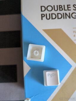 Sada keycaps klávesy Ranked PBT Doubleshot pudding - 2