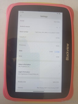 BLACKVIEW TAB 3 KIDS 2/32GB RŮŽOVÝ - (4 jádro, 2+1.41GB RAM, - 2