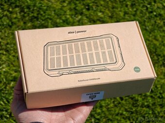 Solární powerbanka AlzaPower SolarScout 20000mAh - 2