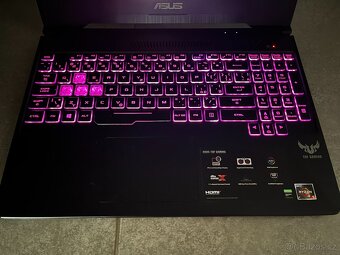 HERNÍ Asus GTX 1650-RGB-Ryzen5 8x3.7GHz-15.6"FHD IPS-SSD - 2