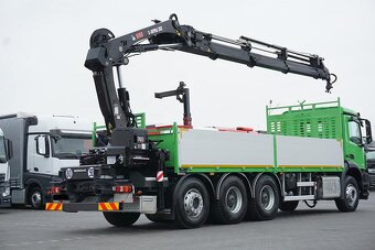 Mercedes-Benz AROCS 3240 8x4 - valník s hydraulickou rukou - 2