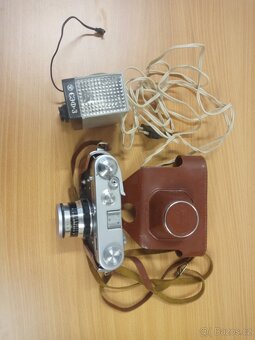 Fotoaparát Fed 3 + blesk - 2