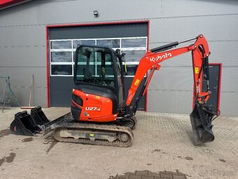 Kubota u27-4 Minibagr 2,7T + 3x lžíce - 2