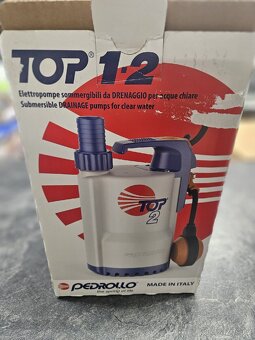 Ponorné čerpadlo Pedrollo Top1 s plovákem - 2