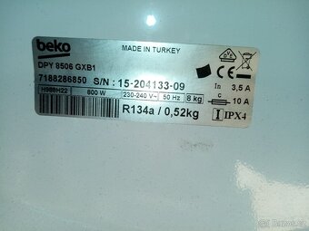 Sušička Beko na dily - 2
