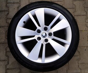 Disky originální Škoda Superb III 5x112 R18 Zenith - 2