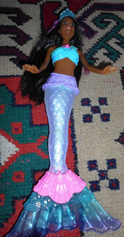 Barbie mořská panna - svítící - 2