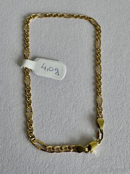 Zlatý náramek 14K, 4,0 g, délka 23 cm - 2