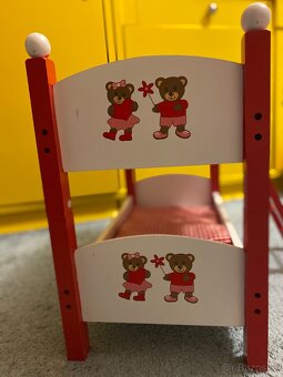 Jako nova 2patrova postýlka pro panenky - 2