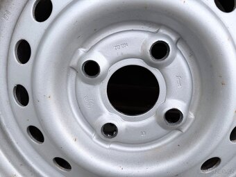 Plechové disky přívěsný vozik - 2