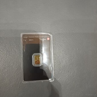 Zlato 24 karátů 1grqm - 2