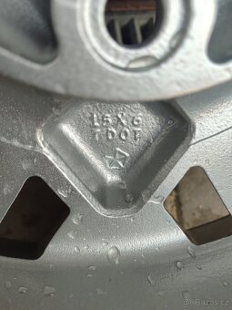 ALU kola 5x100 6x15 po renovaci - 2