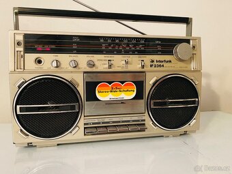 Radiomagnetofon Interfunk IF 2364, rok 1984 - 2
