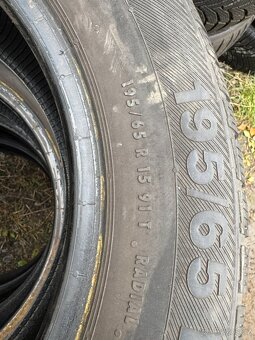 1005. 4x zimní pneu barum 195/65 r15 (cca 6 mm) - 2