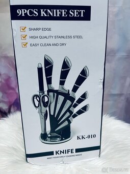 9 dílná sada nožů se stojanem - 2