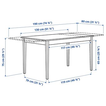 Prodám rozkladaci jidelni stůl. - 2