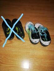 Dětské turfy Adidas, vel.33 a stejné 36 2/3 - 2