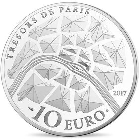 10 Euro stříbrná Socha svobody Francie 2017 - 2