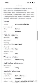 Zahradní stul Cordoba - 2