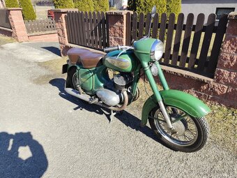 Jawa 350 kývačka - 2