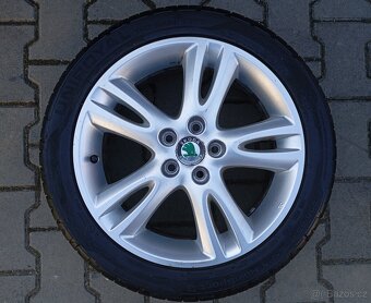 Alu kola originál Škoda Fabia II, Roomster 5x100 R16 Atria - 2
