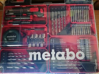 METABO jednorychlostní příklepová vrtačka v setu SBE 650, - 2