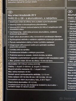 Aku vrtací šroubovák Parkside Lidl edition - 2