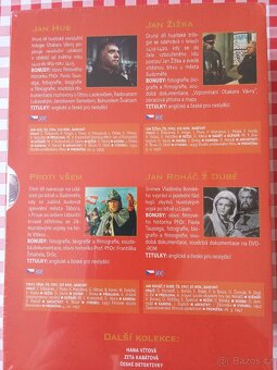 4DVD ČESKÝ BALÍČEK HUSITÉ - 2