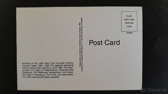 pohlednice z USA - cizinecké uniformy - 2