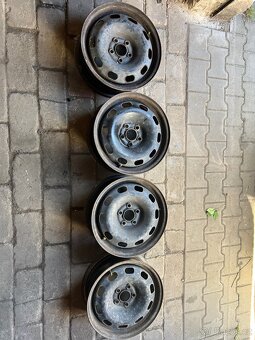 Plechove disky 15” Škoda Octavia 5x100 - 2