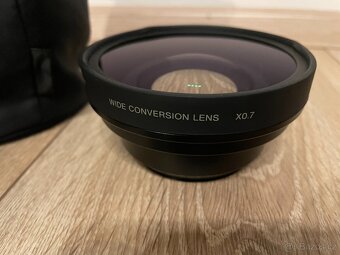 Širokoúhlá předsádka x0.7 Sony VCL-HG0758 - 2