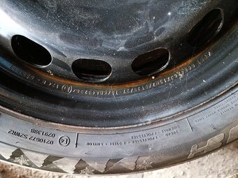 Sada kol 5x100 R16 + zimní pneu - 2