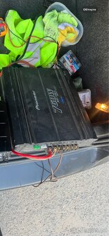 Subwoofer v boxu GAS MAD B2-212 1400w + zesilovač pioneer - 2
