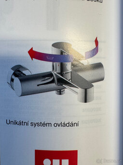 Vodovodní baterie vanová RAVAK Puri rozteč 150mm - 2