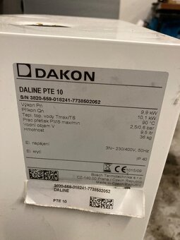 prodám elektrický kotel DAKON DALINE PTE 10 - 2