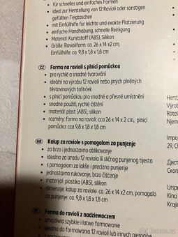 Forma na ravioly - 2