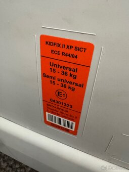 Autosedačka Britax Römer kidfix ii xp sict - 2