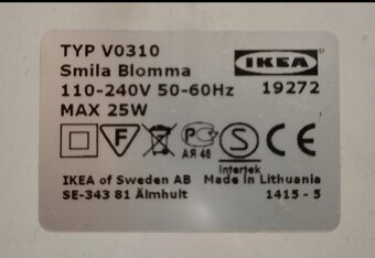 Dětská nástěnná lampička IKEA - 2