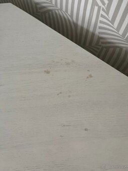 Ikea BRUSALI Rohový psací stůl - bílý OSOBNÍ ODBĚR CHROUSTOV - 2