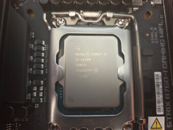ASUS ROG STRIX B760-I GAMING WIFI + INTEL i5 14500 - 2