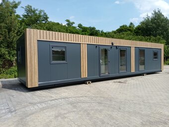 Obytný kontejner 13×3 m – izolovaný, připravený k použití - 2