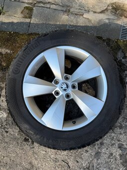 Zimní ALU sada kol Škoda Kodiaq 215/65 R17 Nanuq - 2