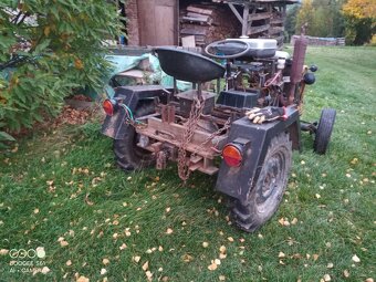 Malotraktor domácí výroby - 2