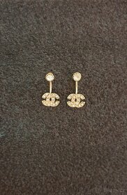 Visací náušnice ve stylu Chanel - 2