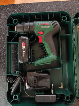 BOSCH  Aku dvourychlostní kombinovaná vrtačka s příklepem - 2