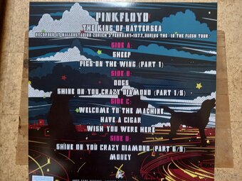 Pink Floyd – The King Of Battersea(2x-modré vinyly + 2x plak - 2