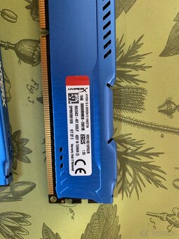 2x HyperX Fury DDR3 2x4GB (HX316C10FK/8) - 2