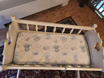 Dřevěná kolébka 95x50 cm za 500,- - 2